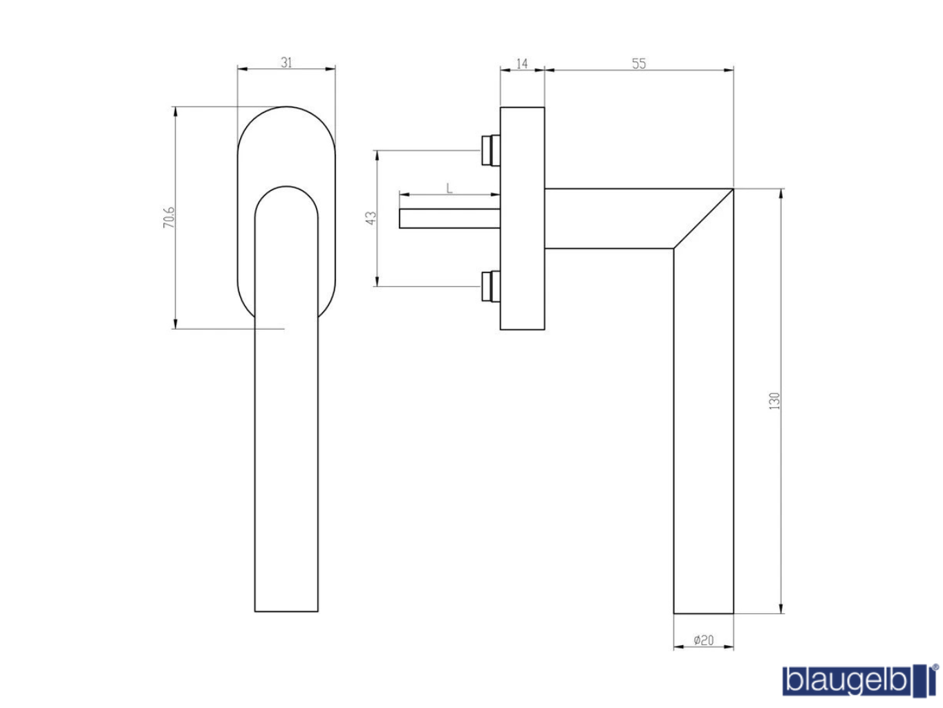 rozmery_okenni_kliky_klika_plastoveho_okna
